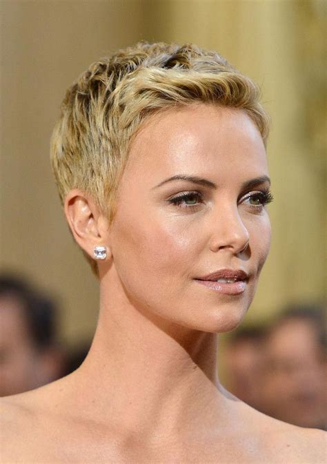 We did not find results for: Short Hairstyles Lookbook: Charlize Theron wearing Pixie ...