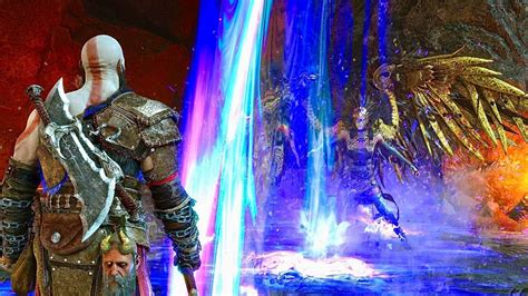Low Level Overpowered Kratos Vs Gna God Of War Ragnarok No Damage