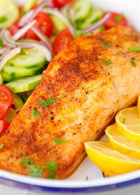 Easy Salmon In The Air Fryer Recipe Cooking Lsl