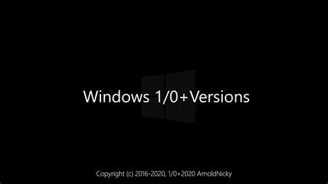 Windows 10 Versions Youtube