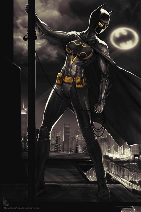 Cassandra Cain Batgirl By Transfuse On Deviantart