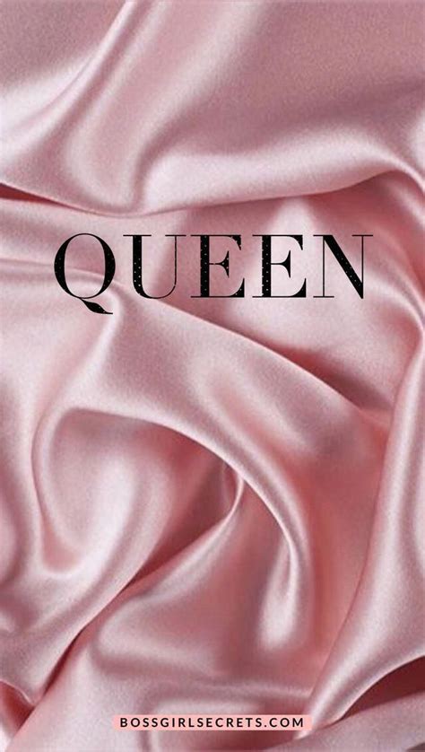 None Pink Queen Wallpaper Iphone Iphone Wallpaper Quotes Girly Rose