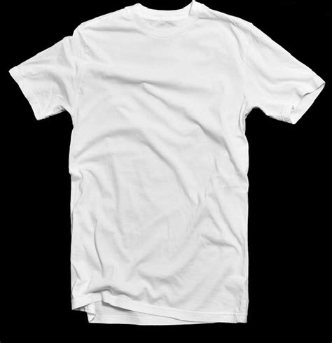 Desain kaos lengan panjang polos putih depan belakang. clothing design gratis: Template Kaos (hitam dan putih)