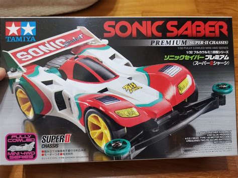 Tamiya Mini Wd Sonic Saber Free Full Painted Carshell Hobbies Toys