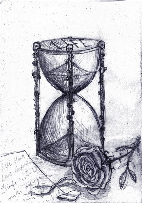 Hourglass Sketch By Gothilalita On Deviantart