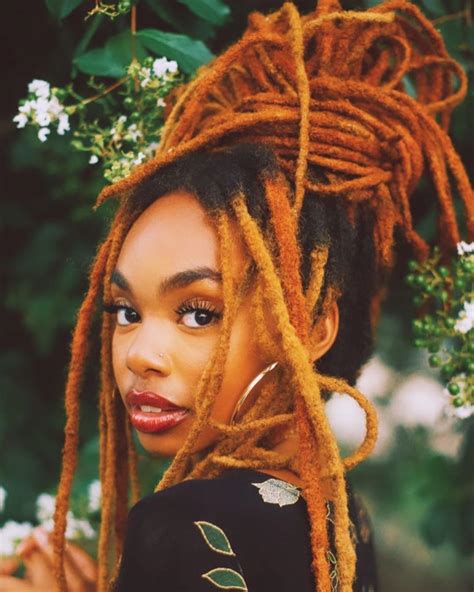 Dreads styles for black men. Styles in 2020 (With images) | Women with dreadlocks, Hair color orange, Beautiful dreadlocks