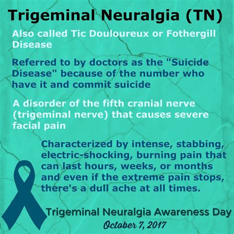Trigeminal Neuralgia Awareness Day 1 Matthew And Ginger
