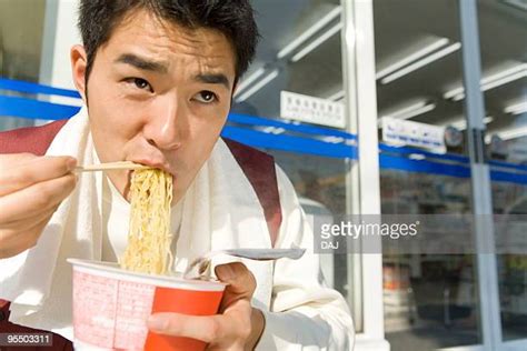 Man Eating Ramen Photos And Premium High Res Pictures Getty Images