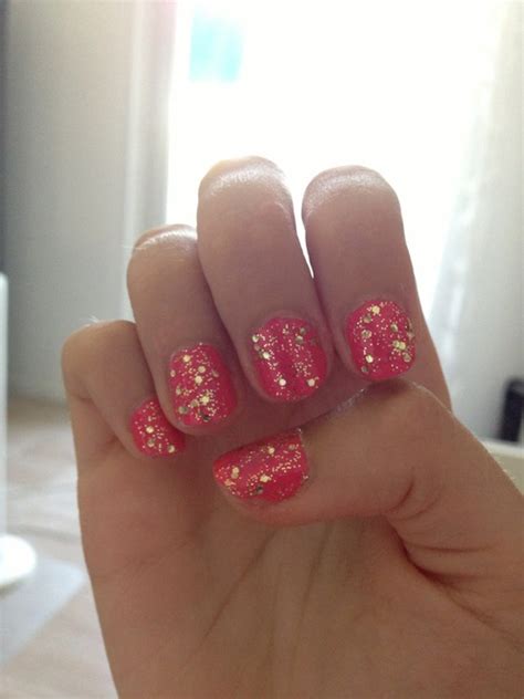 Pink And Gold Glitter Nails Pictures, Photos, and Images ... Leopard spots acryl nails toe nail designs cheetah nail designs pretty nail art accent nails trendy nails.