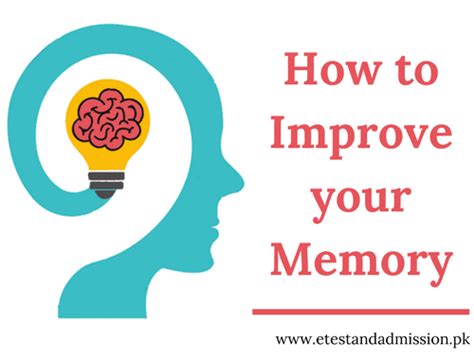 How To Improve Your Memory Etest And Admission