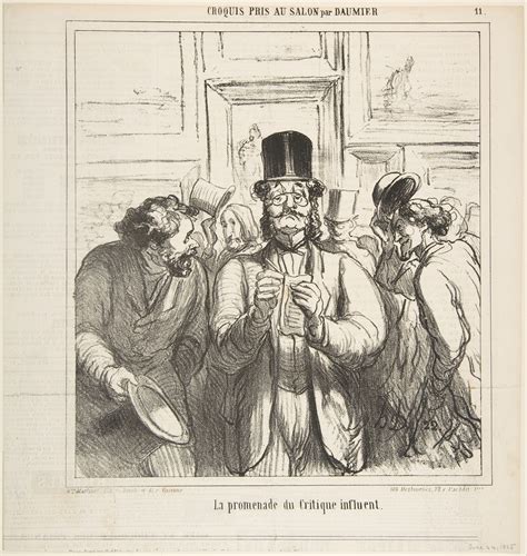 Honoré Daumier Walk Through Of An Influential Critic From Sketches From The Salon