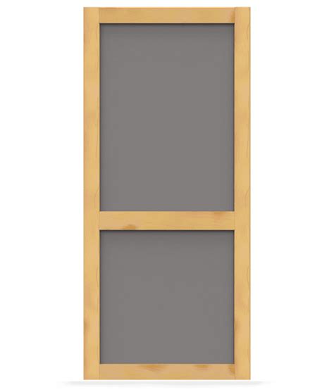 Craftsman Wood Screen Door Screen Tight