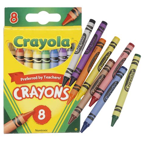Wholesale Crayola 8 Count Classic Crayons (SKU 2337304) DollarDays