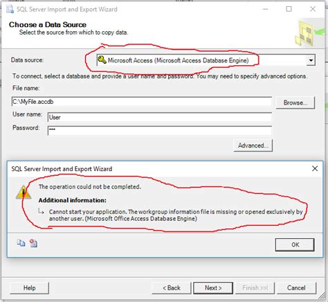 This week i was asked to give access to the application to some additional it may not be a database that your application recognizes, or the file may be corrupt, make sure that the database file (accdb/mdb) is not more. Import from Access .accdb file to SQL Server - Database Administrators Stack Exchange