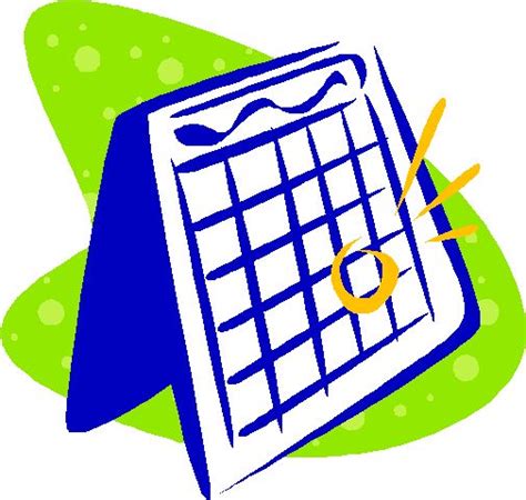 Calendar Clip Art For Teachers