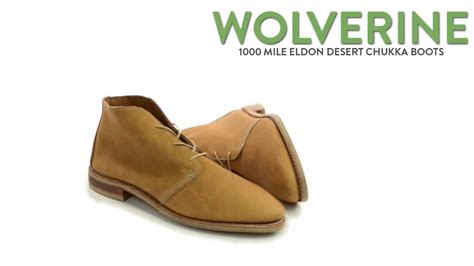 Wolverine 1000 Mile Eldon Desert Chukka Boots For Men Youtube