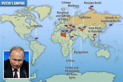How Russia’s Empire Is Expanding Around The Globe As Putin Warns Of ‘catastrophic’ Global War