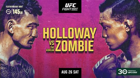 Ufc Fight Night Results And Highlights Max Holloway Knocks Out The Korean Zombie Mma News