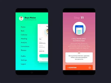 Menus And Buttons In Mobile Design 45 Examples Mobile App Design