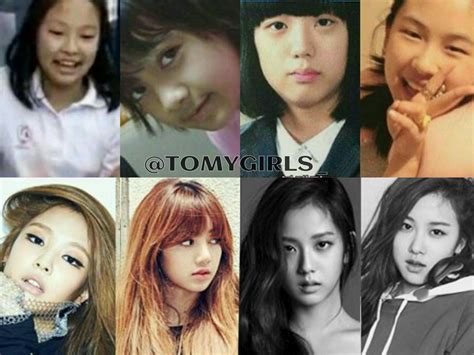 Black Pink Before And After