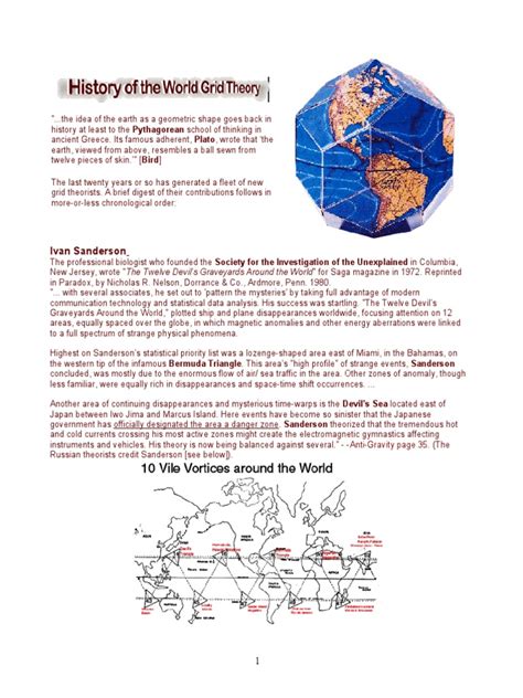 History Of The World Grid Theory Pdf Earth Nature