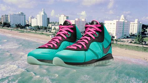 Nike LeBron 8 South Beach LeBron James S Coolest Sneaker Is Back GQ