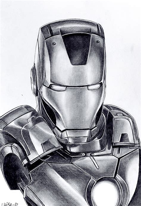 Update More Than 70 Iron Man Photo Sketch Vn