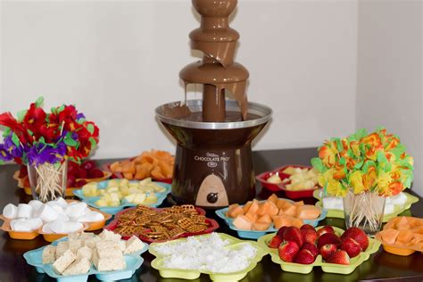 Pin by Barbara Booker on Yellow Luau | Chocolate fountains, Chocolate