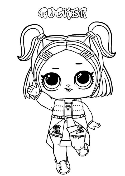 20 Lol Surprise Dolls Coloring Pages Print Them For Free All The