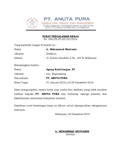 Hal tersebut tentunya sangat penting, karena ketika melamar kerja di perusahaan baru, kamu tidak perlu memulainya dari awal lagi. Contoh Surat Pengalaman Kerja Di Apotek - Berbagi Contoh Surat