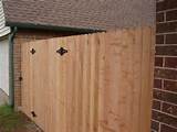 Cheap Wood Fencing Panels Photos