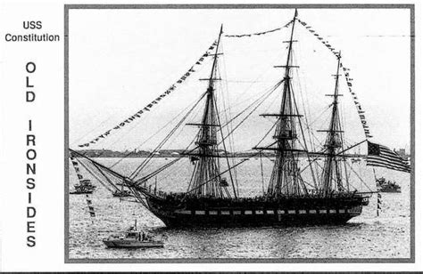 Our Past Old Ironsides On The Sea