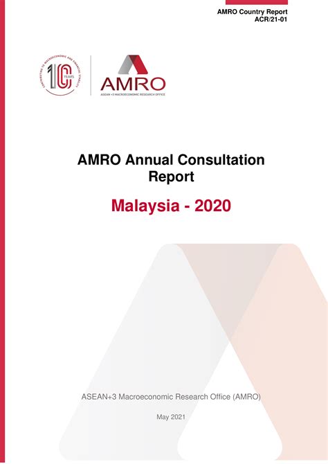 Amros 2020 Annual Consultation Report On Malaysia Amro Asia