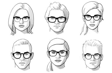 choose the perfect glasses as per your face shape
