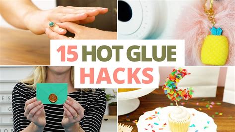 15 Surprising Hacks Using Your Hot Glue Gun Youtube