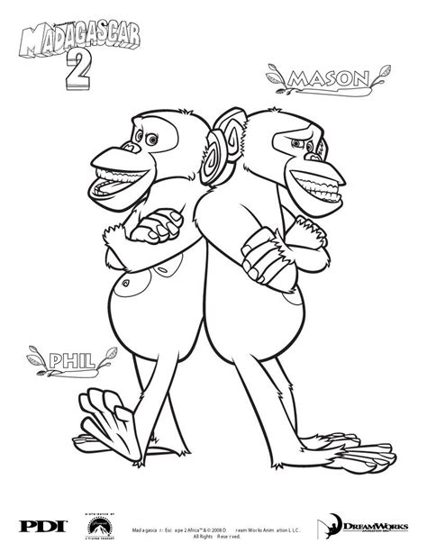 Pypus is now on the social networks, follow him and get latest free coloring pages and much more. Madagascar 2 : Chimpanzee coloring pages - Coloring ...