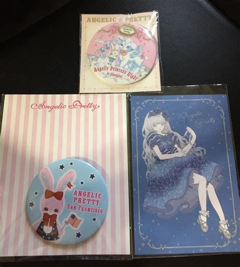 Angelic Pretty Pins And Postcard Stationery And Home Goods Lace