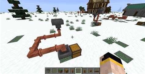 What can you do with copper in minecraft. Copper Pipes (for better item transportation) - Minecraft ...