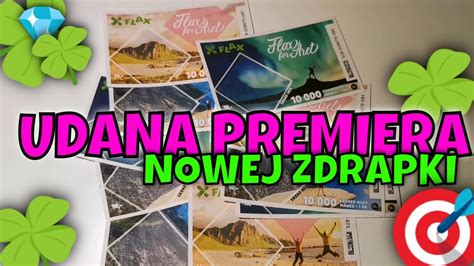 Zdrapki LOTTO Premiera Nowej ZDRAPKI FAJNE TRAFIENIE YouTube