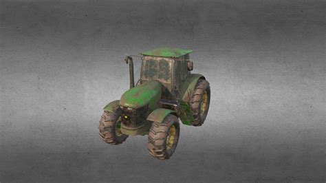 Tractor Download Free 3d Model By Sheldonbean E9e844f Sketchfab
