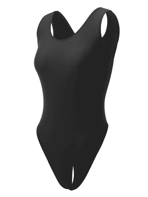 Buy 80s Thong Leotard High Cut One Piece Swimsuits For Women Online At Desertcart India