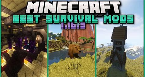 Best Minecraft Survival Map Mods Perroyal