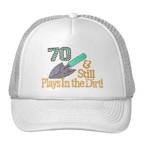 Maybe you would like to learn more about one of these? Fun Humor Gardening 70th Birthday Gift for HER HIM Trucker ...