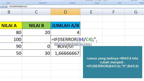 Copy of Cara Menghilangkan Mengatasi Kode Error #DIV/0! di ...