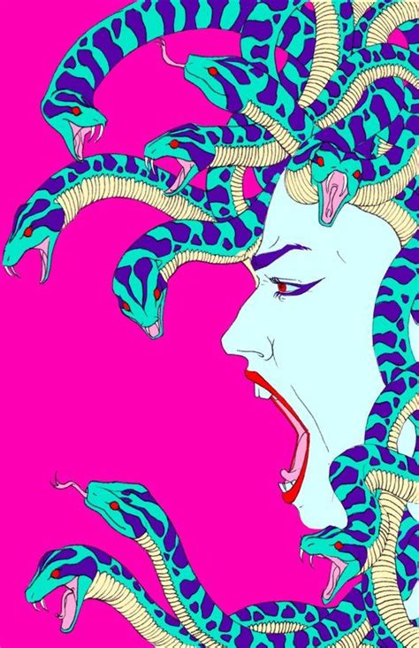 Medusa - Dangerous Women Series | Psychedelic art, Medusa art, Art