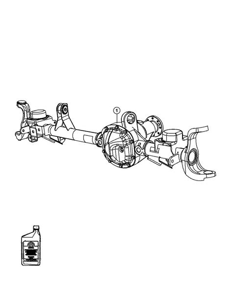 68004068ac Jeep Axle Service Front 321 Axle Ratio Conventional
