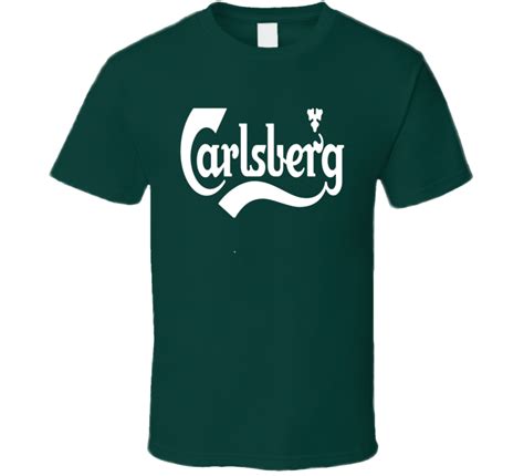 Carlsberg Beer Drink Alcohol Party Soccer T Shirt