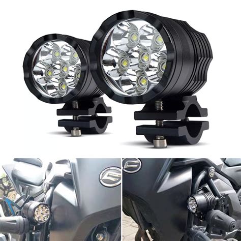 Motorcycle Led Headlight Spotlight For Bmw R1200gs Adv F800gs F650