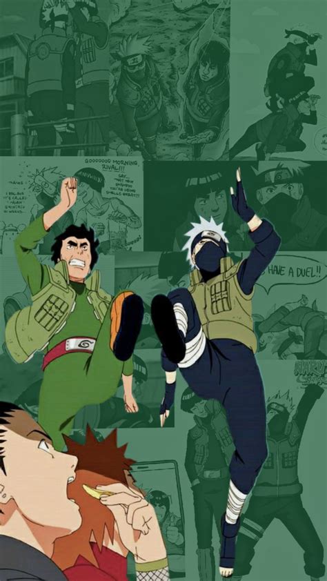 Kakashi And Guy Duo Wallpaper Naruto Wallpaper Anime Wallpaper