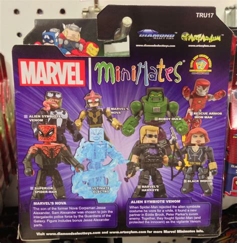 Marvel Minimates Tru Toys R Us Wave 17 Complete Set Spielzeug Sonstige